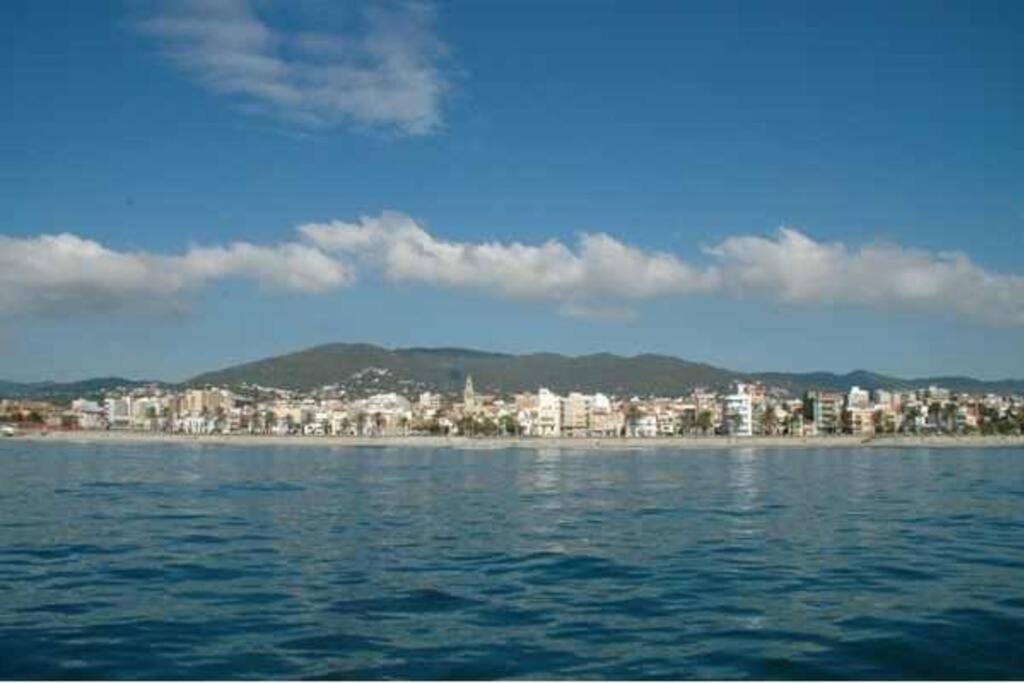 La Bellamar - Apartamento En Primera Linea Mar- Daire Premiá de Mar Dış mekan fotoğraf
