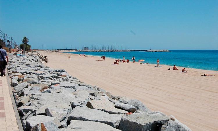 La Bellamar - Apartamento En Primera Linea Mar- Daire Premiá de Mar Dış mekan fotoğraf